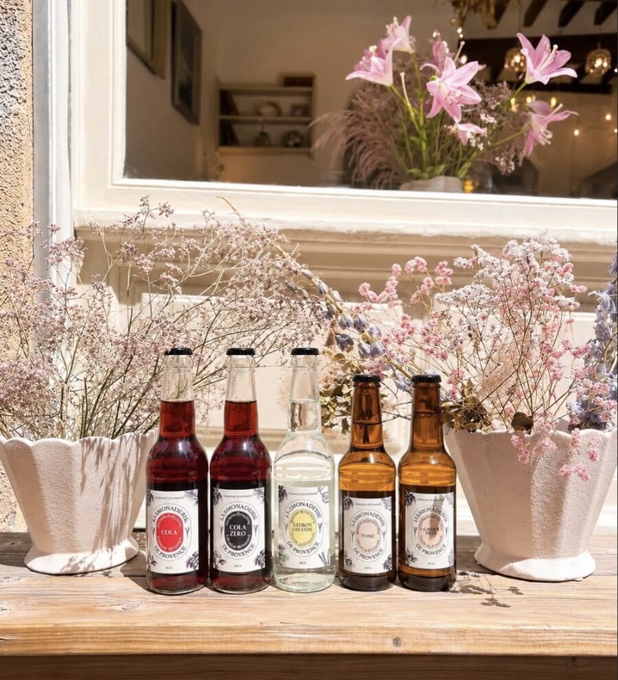 Sélection de limonades artisanales de Provence